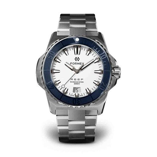 FORMEX REEF 39,5 AUTOMATIC CHRONOMETER WHITE DIAL - REEF - BRANDS