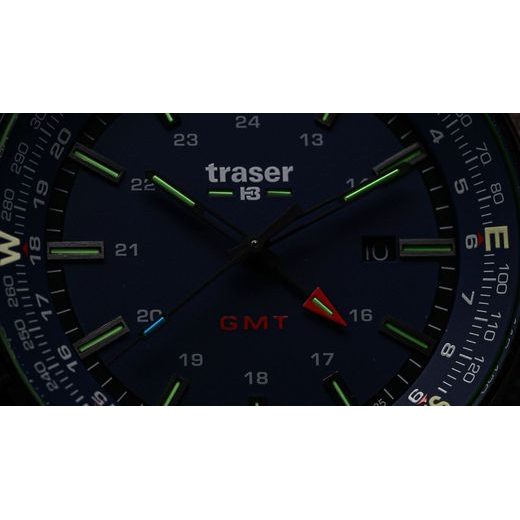 TRASER P68 PATHFINDER GMT BLUE PRYŽ - TACTICAL - ZNAČKY