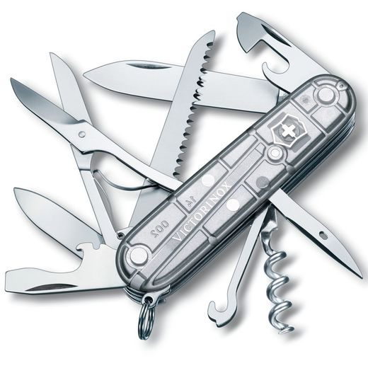 KNIFE VICTORINOX HUNTSMAN SILVERTECH - POCKET KNIVES - ACCESSORIES