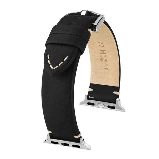 ŘEMÍNEK HIRSCH RANGER PRO APPLE WATCH - ČERNÝ - ŘEMÍNKY - OSTATNÍ