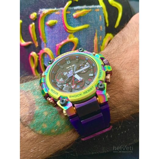 CASIO MT-G MTG-B3000PRB-1AER AURORA OVAL LIMITED EDITION - MT-G - BRANDS