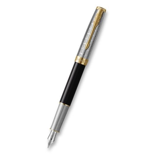 PLNICÍ PERO PARKER SONNET PREMIUM METAL BLACK GT 1502/515978 - PLNICÍ PERA - OSTATNÍ