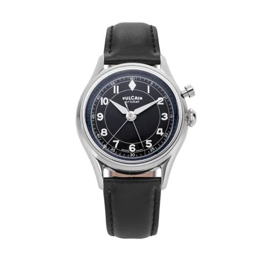 VULCAIN CRICKET CLASSIQUE 36 MM - BLACK/WHITE/BLUE - CRICKET CLASSIQUE - ZNAČKY