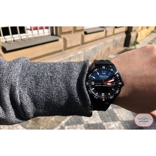 ALPINA ALPINERX HOROLOGICAL SMARTWATCH AL-283LBB5AQ6 - ALPINA - BRANDS