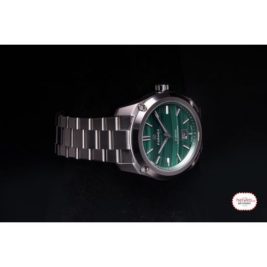 FORMEX ESSENCE FORTYTHREE AUTOMATIC CHRONOMETER MALACHITE STEEL BRACELET 0330.1.6390.100 - ESSENCE - BRANDS