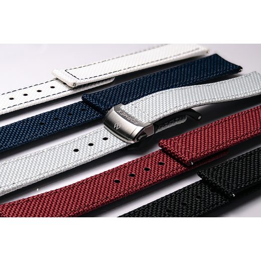 ŘEMÍNEK FORMEX ESSENCE THIRTYNINE DEPLOYANT ČERNÝ NYLON (BEZ SPONY) NNS.0333.811 - ŘEMÍNKY - OSTATNÍ