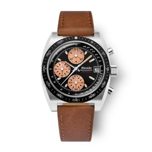 NIVADA GRENCHEN CHRONOSPORT MECAQUARTZ SALMON - AUTOCHRON - ZNAČKY