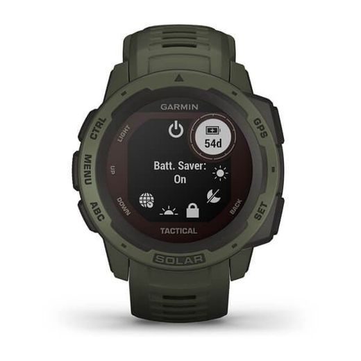 GARMIN INSTINCT SOLAR TACTICAL GREEN OPTIC 010-02293-04 - GARMIN - BRANDS