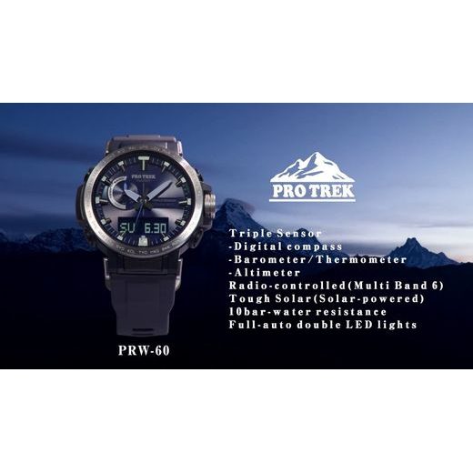 CASIO PRW-60-2AER - PRO TREK - ZNAČKY