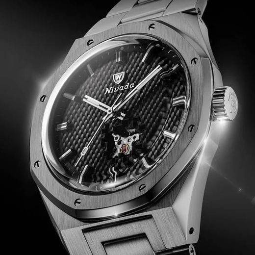 NIVADA GRENCHEN F77 TITANIUM SKELETON OPEN HEART MK2 - 38 MM - F77 - BRANDS