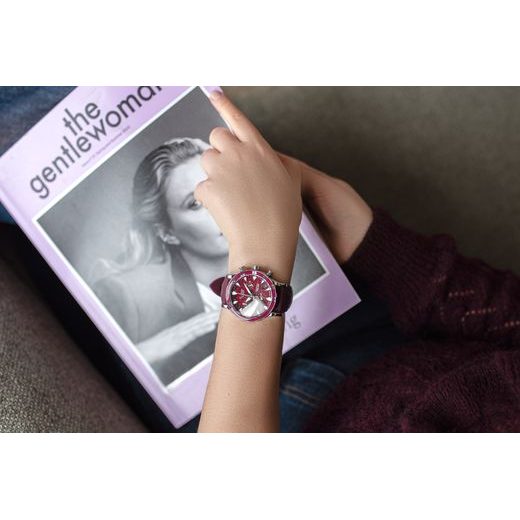 VOSTOK EUROPE UNDINE CRANBERRY VK68-515A774B - UNDINÉ - BRANDS