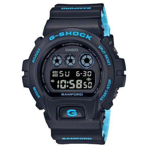 CASIO G-SHOCK DW-6900BWD-1DR BAMFORD LONDON COLLABORATION - G-SHOCK - BRANDS