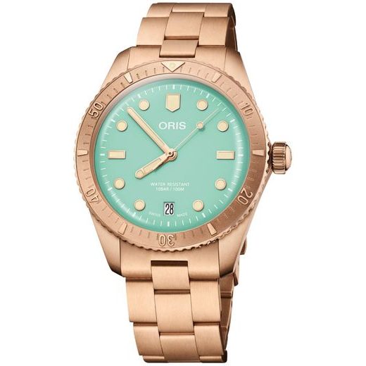ORIS DIVING DIVERS SIXTY-FIVE COTTON CANDY WILD GREEN 01 733 7771 3157-07 8 19 15 - DIVERS - ZNAČKY