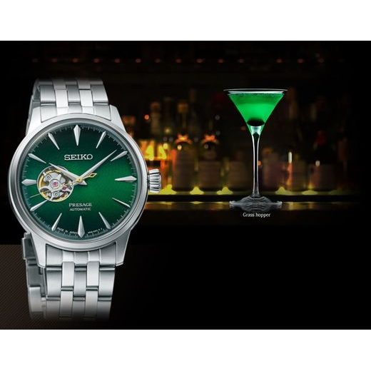 SEIKO PRESAGE SSA441J1 COCKTAIL TIME GRASSHOPPER - PRESAGE - ZNAČKY