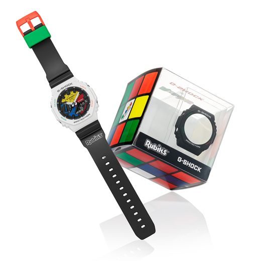 CASIO G-SHOCK GAE-2100RC-1AER RUBIK'S CUBE LIMITED EDITION - CASIO - BRANDS