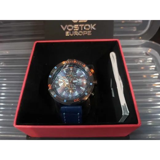 VOSTOK EUROPE ALMAZ MULTIFUNCTIONAL LINE YM26-320C654 - ALMAZ SPACE STATION - ZNAČKY