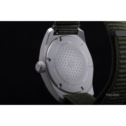 FORMEX FIELD AUTOMATIC GEN 2 GOLDEN HONEY NYLON-VELCRO KHAKI GREEN 0660.1.6585.877 - FIELD AUTOMATIC - MĂRCI