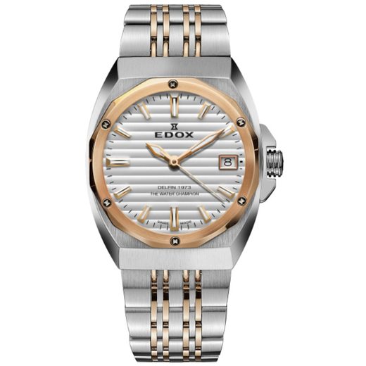EDOX DELFIN THE ORIGINAL 1973 DATE - LADIES 50504-357RM-AIR - DELFIN - ZNAČKY