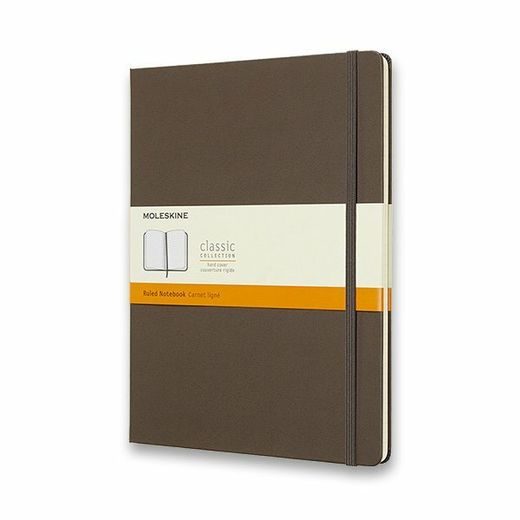 ZÁPISNÍK MOLESKINE VÝBĚR BAREV - TVRDÉ DESKY - XL, LINKOVANÝ 1331/11192 - DIÁŘE A ZÁPISNÍKY - OSTATNÍ