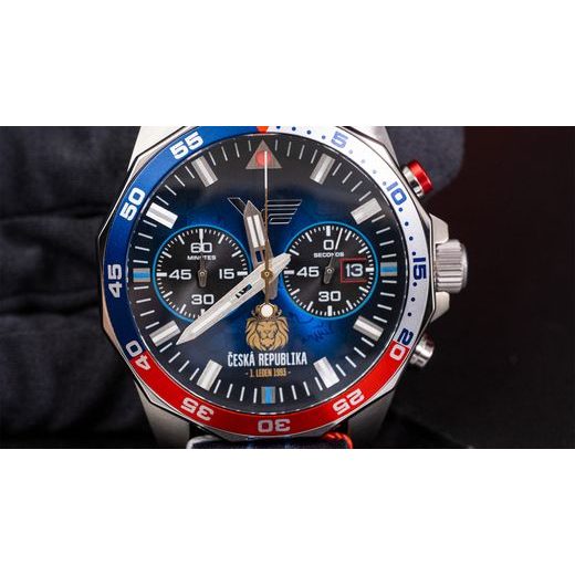 VOSTOK EUROPE LIMITOVANÁ EDICE ČESKÁ REPUBLIKA 6S21-225A481 - LIMITOVANÉ EDICE - ZNAČKY