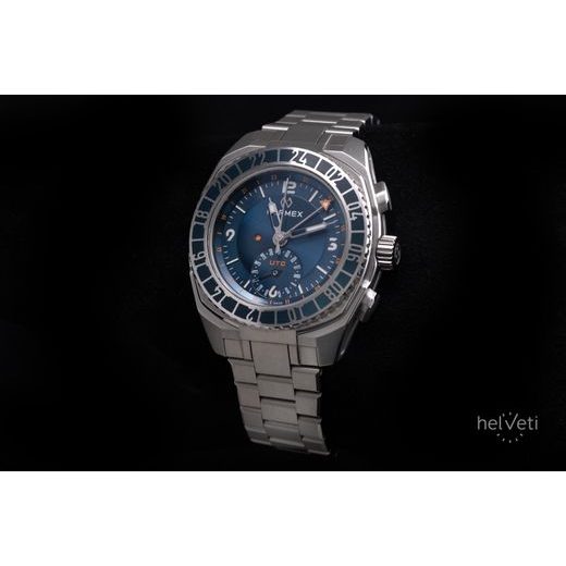 FORMEX STRATOS UTC AUTOMATIC 41MM BLUE STEEL BRACELET 1101.1.6431.111 - STRATOS - MĂRCI