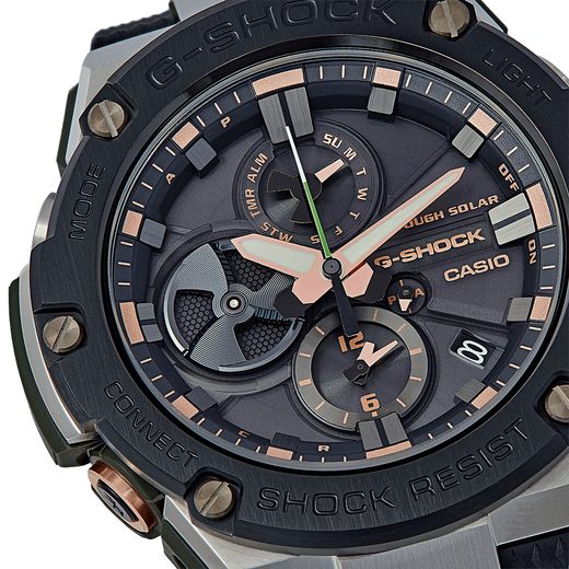 CASIO G-SHOCK GST-B100GA-1AER G-STEEL LUXURY MILITARY - G-STEEL - ZNAČKY