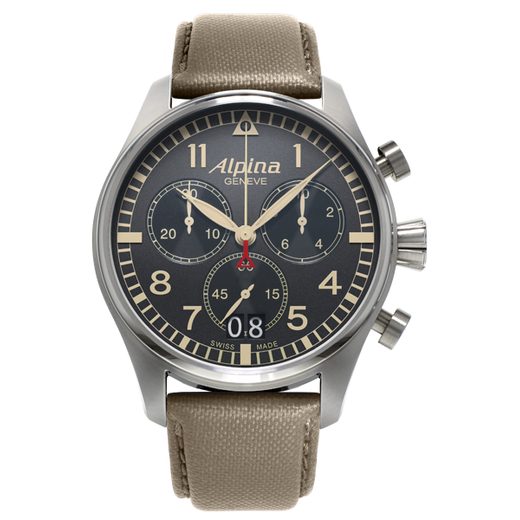 ALPINA STARTIMER PILOT BIG DATE CHRONOGRAPH AL-372BGR4S6 - ALPINA - ZNAČKY