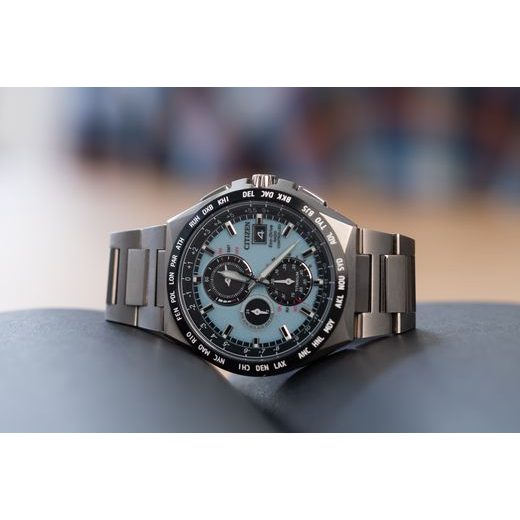 CITIZEN WORLDTIME RADIO CONTROLLED SUPER TITANIUM AT8238-84M - SUPER TITANIUM - MĂRCI