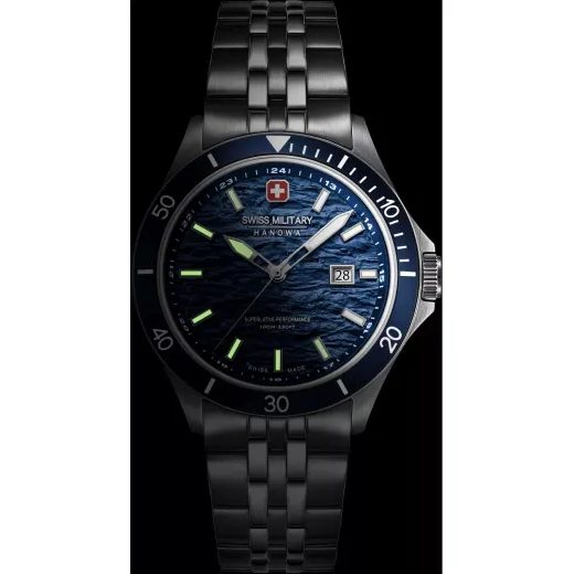 SWISS MILITARY HANOWA FLAGSHIP ELEMENTS WATER SMWGH0006701 - FLAGSHIP - BRANDS