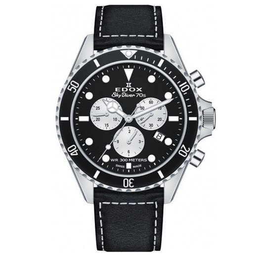 EDOX SKYDIVER 70S DATE QUARTZ CHRONOGRAPH 10238-3NC-NIA - SKYDIVER - BRANDS