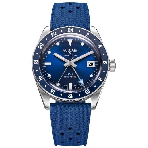 VULCAIN SKINDIVER GMT - BLUE - SKINDIVER NAUTIQUE - ZNAČKY