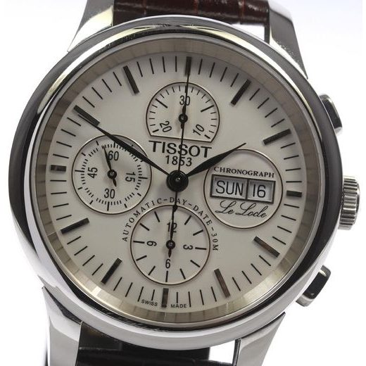 TISSOT LE LOCLE AUTOMATIC CHRONOGRAPH T41.1.317.31 - LE LOCLE AUTOMATIC - ZNAČKY