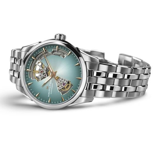 HAMILTON JAZZMASTER OPEN HEART LADY AUTO 36 MM H32215143 - JAZZMASTER - ZNAČKY