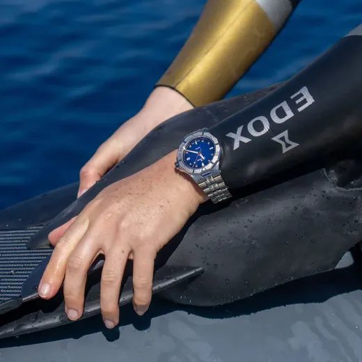 EDOX SPORT DELFIN DIVER DATE LADY 53020-3M-NANND - DELFIN - BRANDS