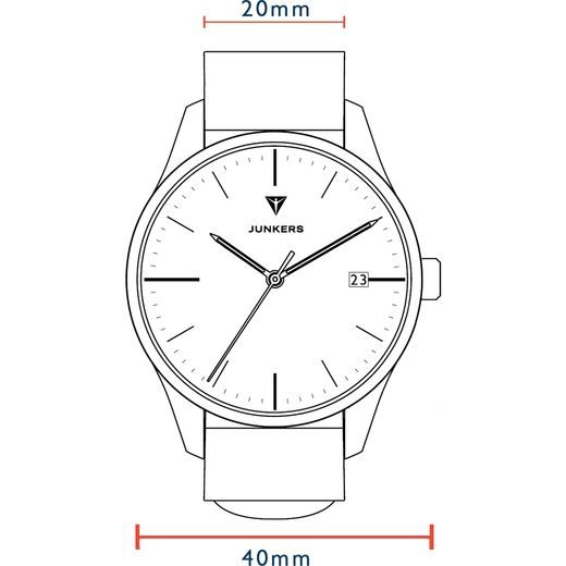 JUNKERS PROFESSOR AUTOMATIK 9.00.01.02.M - JUNKERS - BRANDS