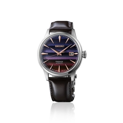 SEIKO PRESAGE SRPK75J1 COCKTAIL TIME PURPLE SUNSET LIMITED EDITION - PRESAGE - ZNAČKY