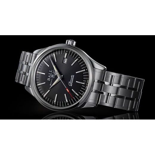 BALL TRAINMASTER MANUFACTURE 80 HOURS COSC NM3280D-S1CJ-BK - BALL - ZNAČKY