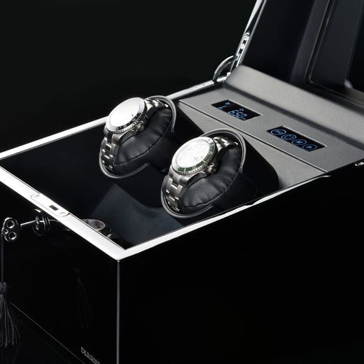 WATCH WINDER HEISSE & SÖHNE MÜNCHEN 2 70005-47 - WINDERS & BOXES - ACCESSORIES