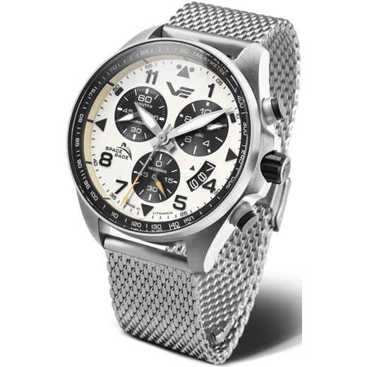 VOSTOK EUROPE SPACE RACE CHRONO LINE 6S30-325A743 - STEEL BRACELET - SPACE RACE - BRANDS