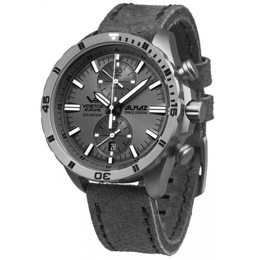 VOSTOK EUROPE ALMAZ TITANIUM LINE 6S11/320H264 - ALMAZ SPACE STATION - ZNAČKY