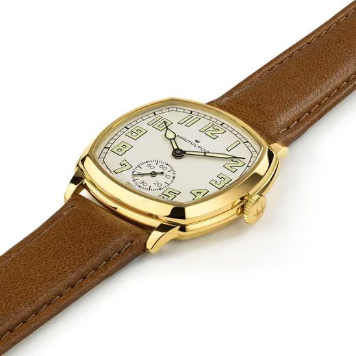 HAMILTON AMERICAN CLASSIC CUSHION MECHANICAL 34MM H36139520 - AMERICAN CLASSIC - ZNAČKY
