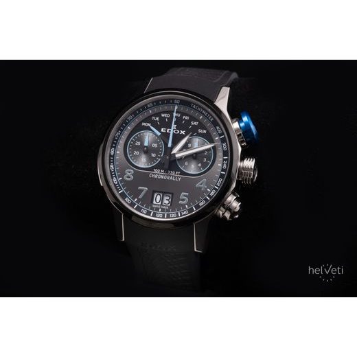 EDOX CHRONORALLY QUARTZ CHRONOGRAPH 38003-TINBU-GNBU - CHRONORALLY - ZNAČKY