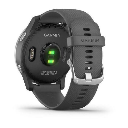 GARMIN VÍVOACTIVE4 SILVER/GRAY BAND 010-02174-03 - GARMIN - ZNAČKY