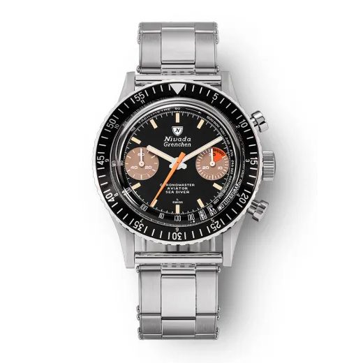 NIVADA GRENCHEN CHRONOMASTER ORANGE BOY INTER. BEZEL - MANUAL - CHRONOMASTER - ZNAČKY