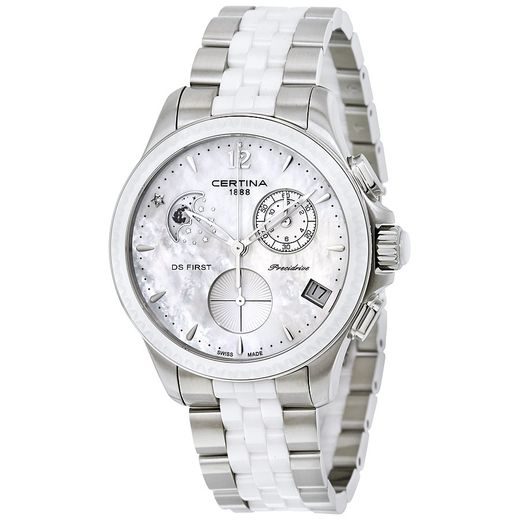 CERTINA DS FIRST LADY CHRONOGRAPH MOON PHASE C030.250.11.106.00 - CERTINA - ZNAČKY