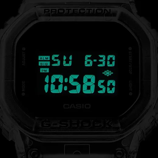 CASIO G-SHOCK DW-5600SKE-7ER TRANSPARENT SERIES - G-SHOCK - ZNAČKY