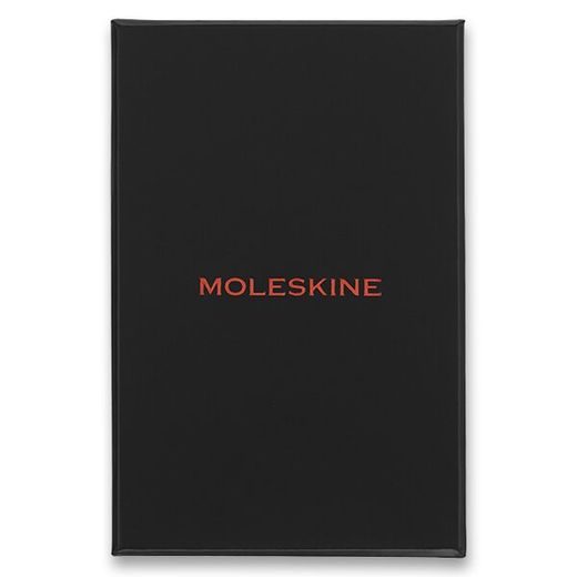 DIÁŘ MOLESKINE UNI HOLIDAY SHINE RED - PEVNÉ DESKY - XS, ČISTÝ 1331/1711102 - DIARIES AND NOTEBOOKS - ACCESSORIES