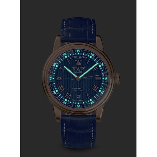 AVIATOR DOUGLAS DAY-DATE 41 AUTOMATIC V.3.35.2.277.4 - DOUGLAS DAY-DATE - ZNAČKY