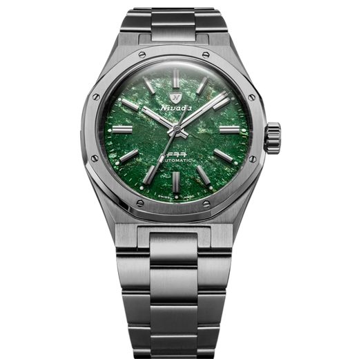 NIVADA GRENCHEN F77 TITANIUM GREEN AVENTURINE MK2 - 38MM - F77 - BRANDS