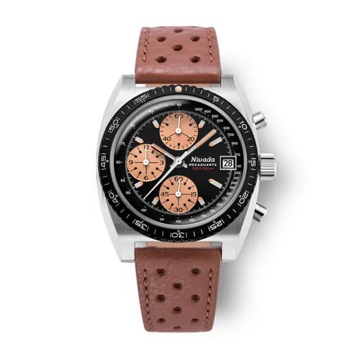 NIVADA GRENCHEN CHRONOSPORT MECAQUARTZ SALMON - AUTOCHRON - ZNAČKY